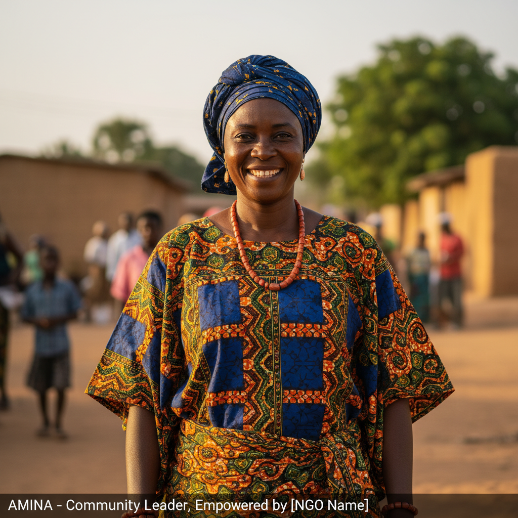 Amina B., Program Beneficiary, Abuja